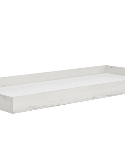 Option tiroir pour lit simple LUGANO Chêne Helvézia blanchi  200x93