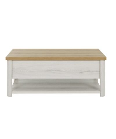 Couchtisch tablett fallen, MANOSQUE Eiche Helvezia gebleicht