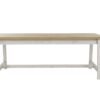 Table rectangle 1 allonge MANOSQUE Chêne Helvezia blanchi