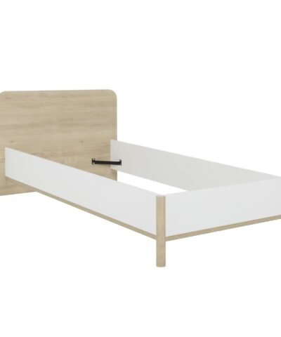 Einzelbett MATIS Kastanie natürliche 105x208 – Bild 3