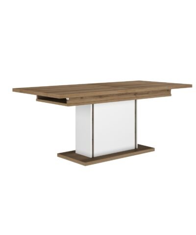 Alternative view of Tisch rechteck 1 verlängert L. 190 OTELLO Weiss hochglanz