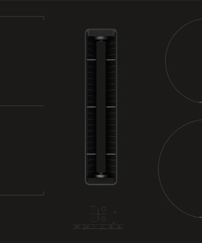 Table de cuisson induction avec hotte aspirante intégrée, 80 cm, à fleur de plan, PVS801B16E