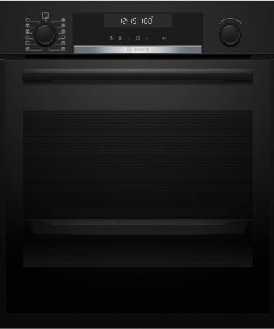 Four compact encastrable Bosch (Série 6) Noir HBG378AB3