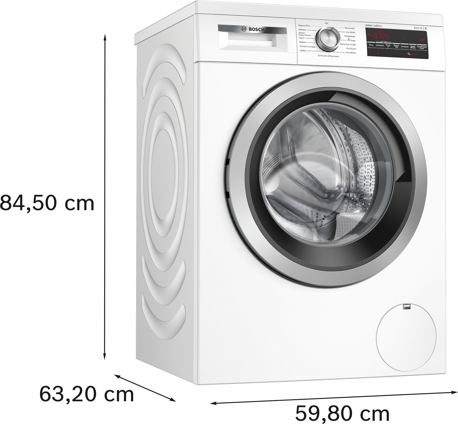Lave-linge Pose libre (Série 6) Bosch WUU28T10CH – Image 4
