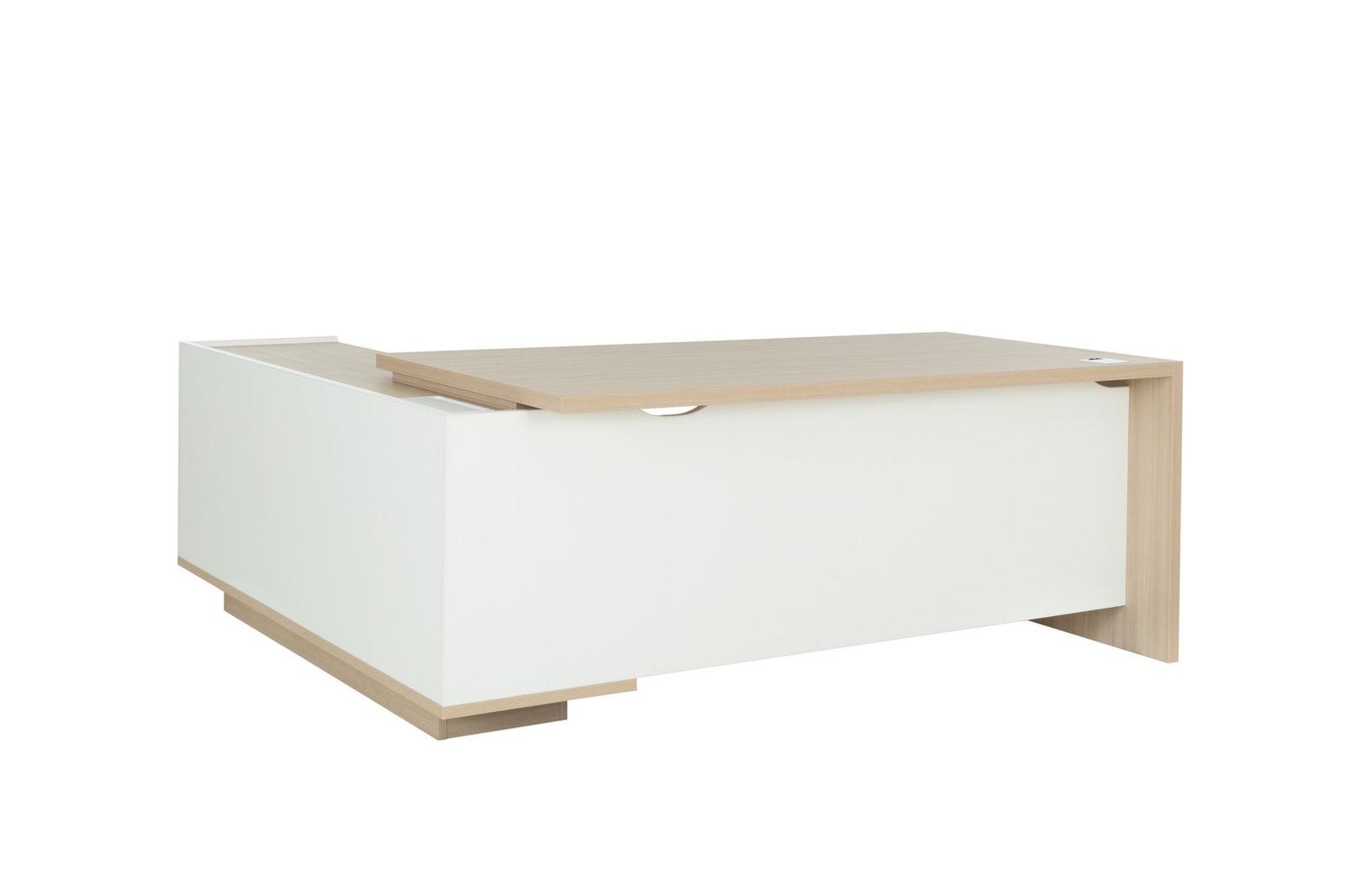 Büro Back - gerade 90/180x200/218 - Eiche strukturiert - GAUTIER OFFICE – Bild 3