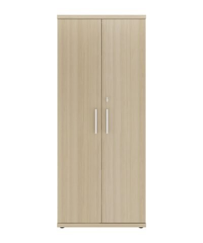 Büroschrank oben 2 türen 45x80 - Eiche strukturiert -  GAUTIER OFFICE