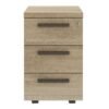 Caisson mobile 3 tiroirsV2 60x42 - Chêne du bocage GAUTIER OFFICE