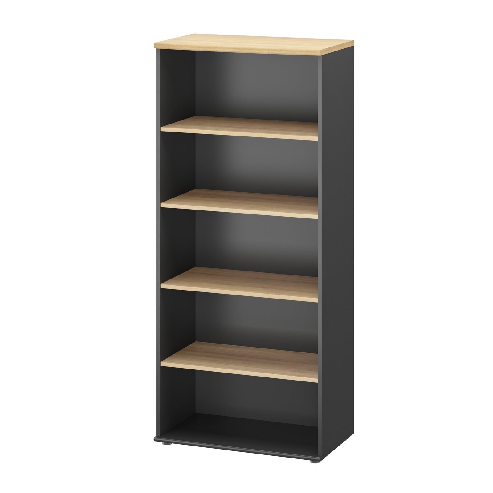 Bibliothek L. 80 (JAZZ +) 48x80 Eiche des bocage GAUTIER OFFICE