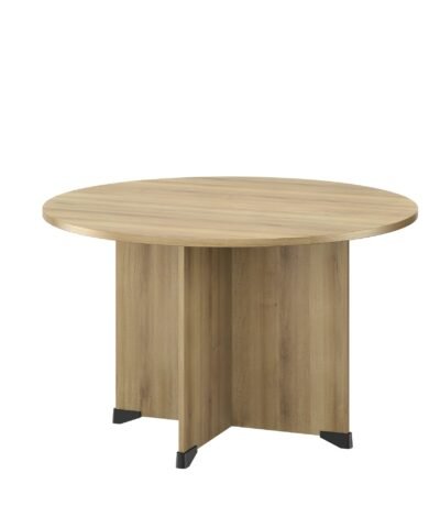 Table ronde (JAZZ +) 120x120 Chêne du bocage GAUTIER OFFICE