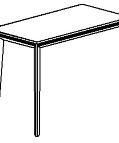 Alternative view of Büro Back 52x100 - Eiche strukturiert -  GAUTIER OFFICE