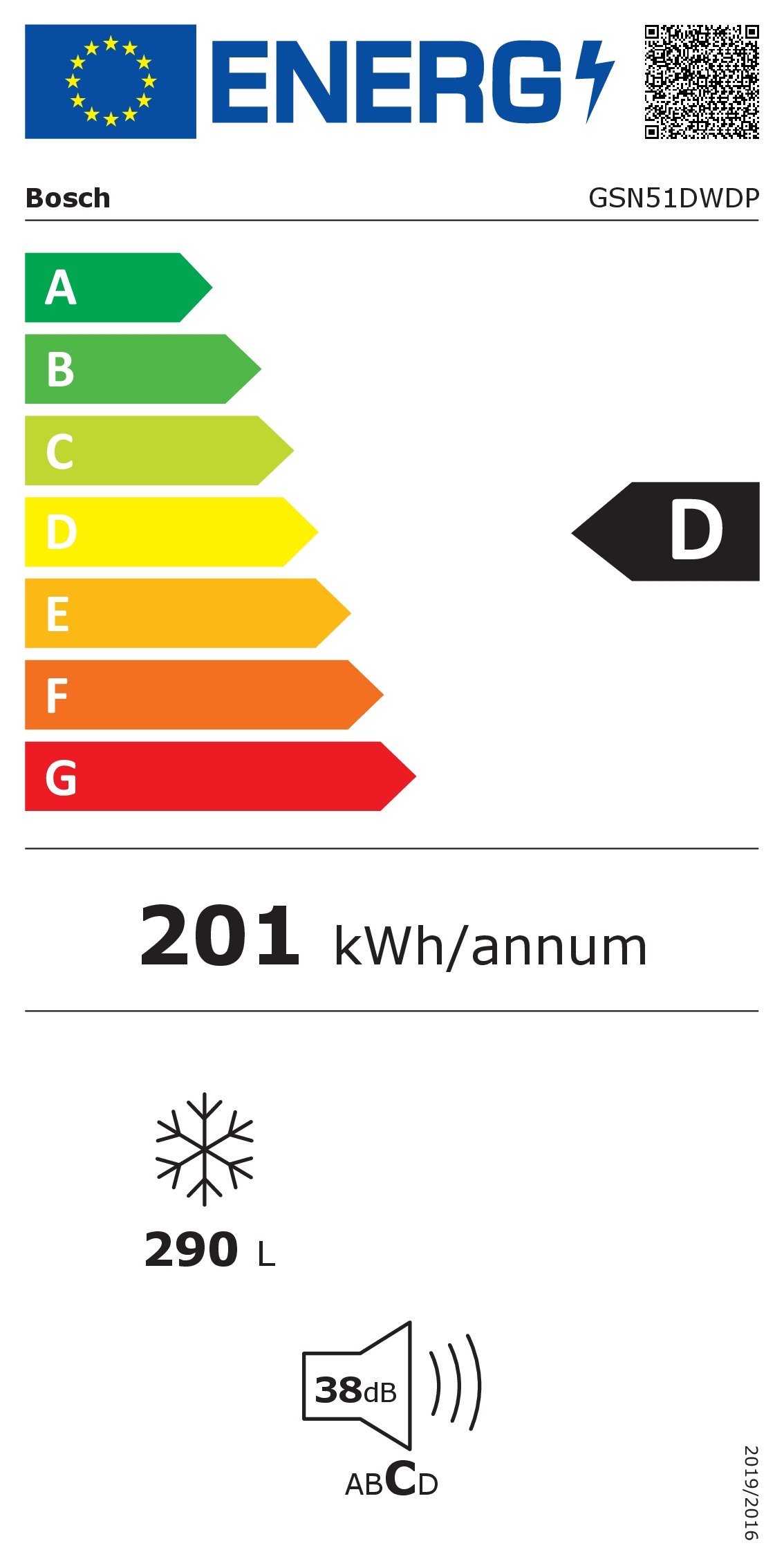 Gefrierschrank freistehend (Serie 6) Bosch GSN51DWDP – Bild 6