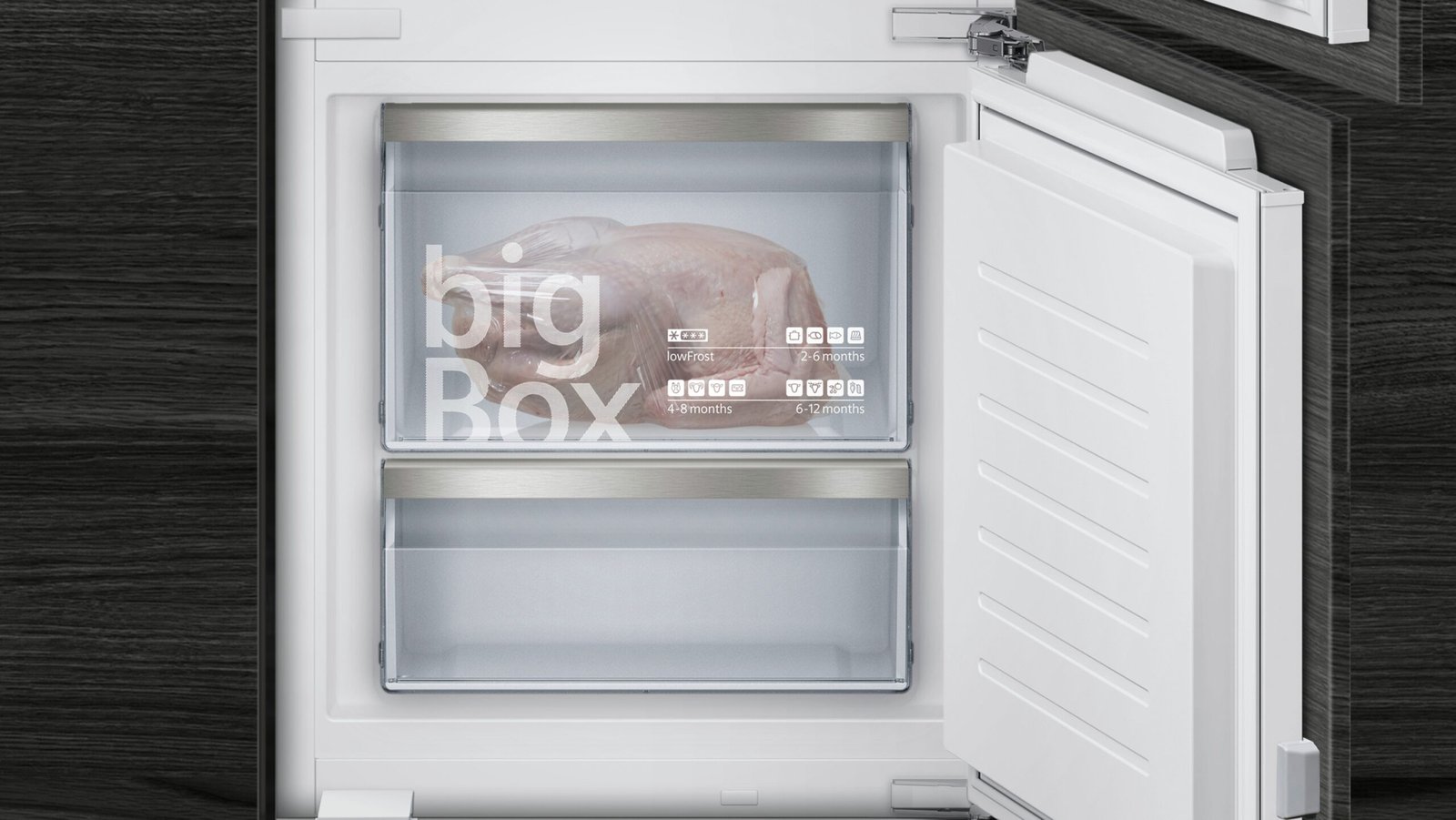 Kühl - und gefrierkombination Einbau - Siemens - mit 2 türen KI87SADE0Y – Bild 6