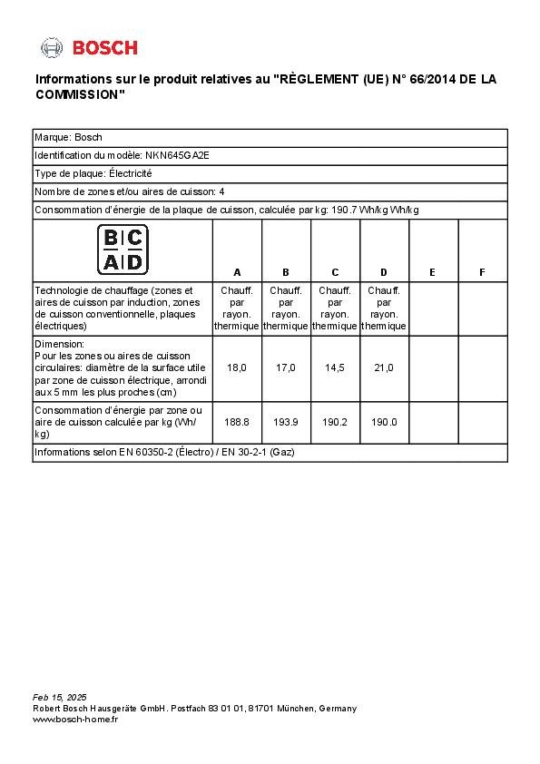 Elektrokochfeld Glaskeramik, 60 cm , Schwarz, mit rahmen, NKN645GA2E – Bild 6