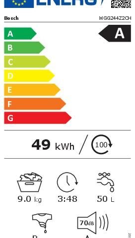 Waschmaschine  Bosch (Serie 6) WGG244Z2CH