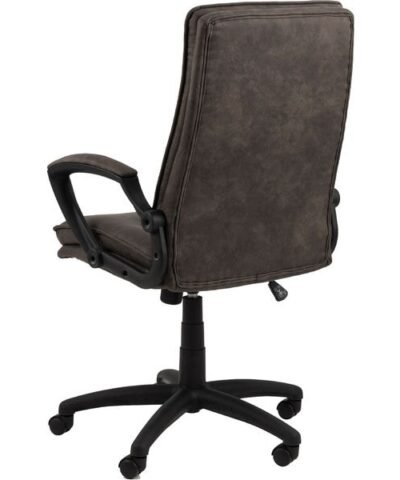 AC Design Bürostuhl Brad, mit Armlehnen und Bremsrollen, Anthrazit 1