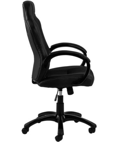 AC Design Bürostuhl Race, mit Polsterrücken und Armlehnen, Schwarz 2