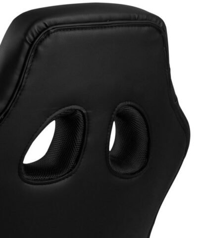 AC Design Bürostuhl Race, mit Polsterrücken und Armlehnen, Schwarz 3