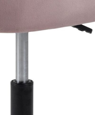 AC Design Bürostuhl Brooke, mit Bremsrollen, Dusty Rose 5