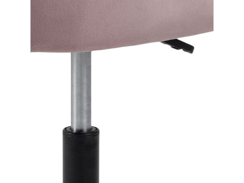 AC Design Bürostuhl Brooke, mit Bremsrollen, Dusty Rose 5