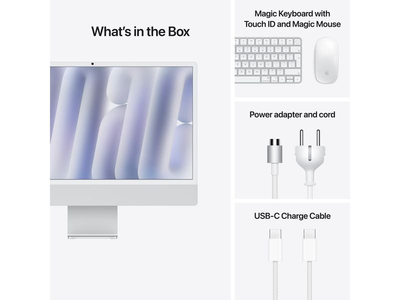 Apple iMac 24″ M4 10C GPU / 512 GB / 16 GB Argent 8