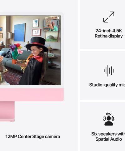 Apple iMac 24&Prime; M4 8C GPU / 256 GB / 16 GB Pink 6