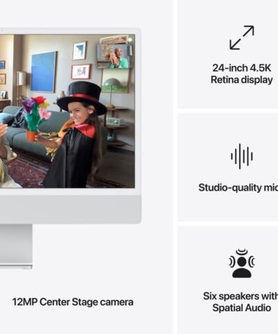 Apple iMac 24&Prime; M4 10C GPU / 512 GB / 16 GB Silber 6