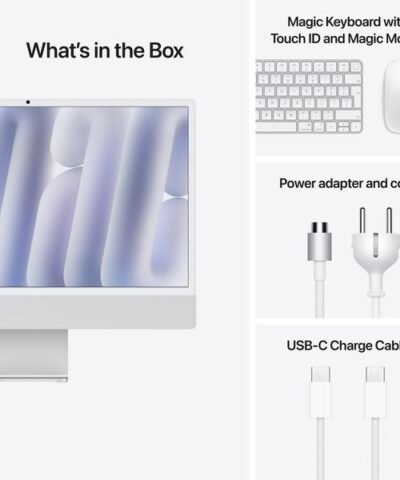 Apple iMac 24&Prime; M4 10C GPU / 512 GB / 16 GB Silber 8