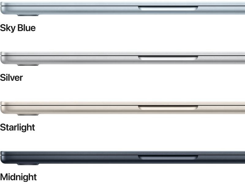 Apple MacBook Air 13″ 2025 M4 10C GPU / 16 GB / 512 GB Silber 2