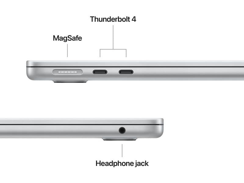 Apple MacBook Air 13″ 2025 M4 10C GPU / 16 GB / 512 GB Silber 6
