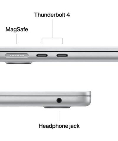 Apple MacBook Air 13&Prime; 2025 M4 10C GPU / 16 GB / 512 GB Silber 6