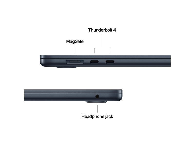 Apple MacBook Air 15″ 2025 M4 10C GPU / 16 GB / 256 GB Midnight 6