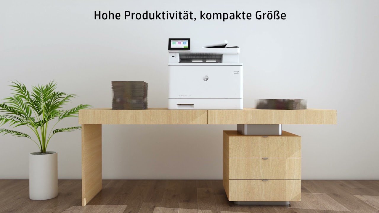 HP Multifunktionsdrucker Color LaserJet Enterprise M480f