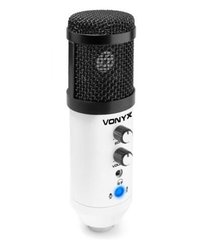Vonyx Microphone à condensateur CM320W 2