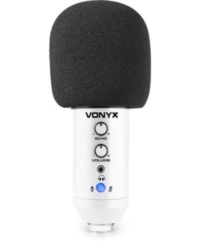 Vonyx Microphone à condensateur CM320W 4