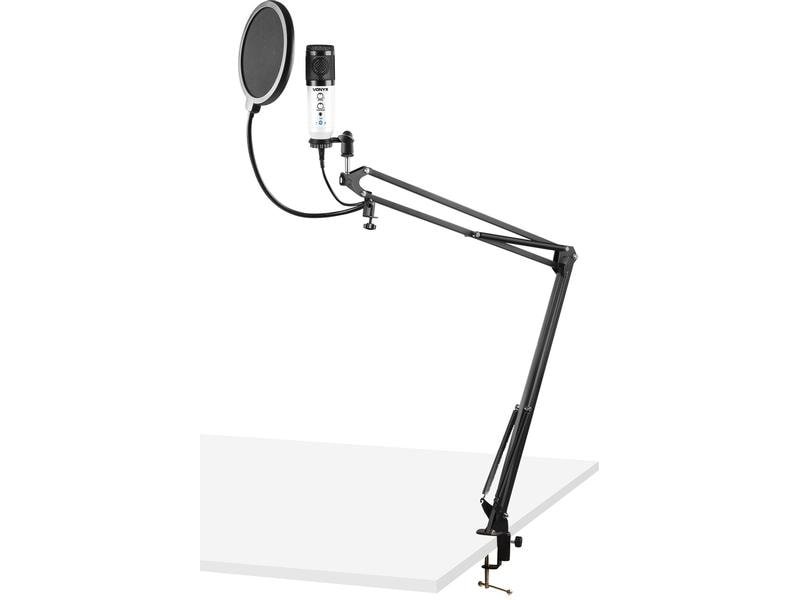 Vonyx Microphone à condensateur CMS320W 10