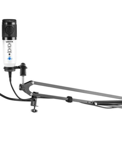 Vonyx Microphone à condensateur CMS320W 1