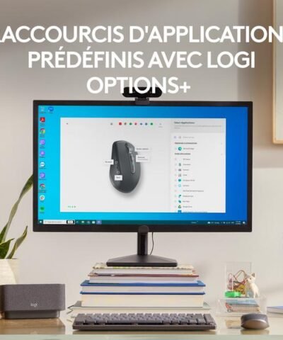 Logitech Souris portable MX Anywhere 3s for Business Pale Grey 7