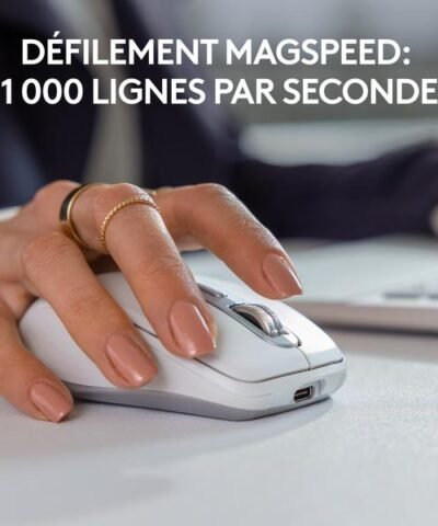Logitech Souris portable MX Anywhere 3s for Business Pale Grey 5