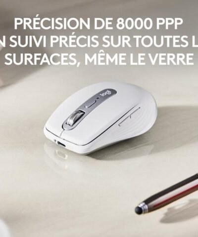 Logitech Souris portable MX Anywhere 3s for Business Pale Grey 3