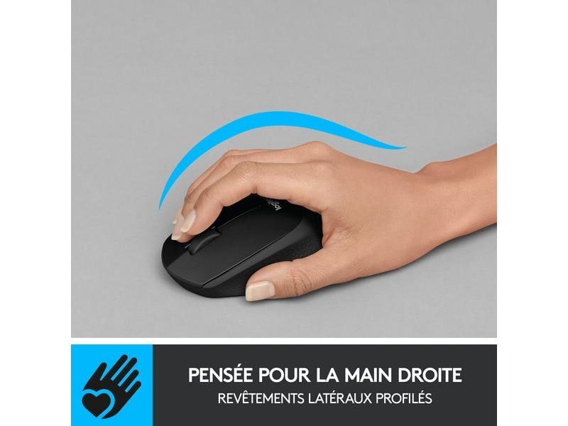 Logitech Souris M330 Silent Plus noir 6