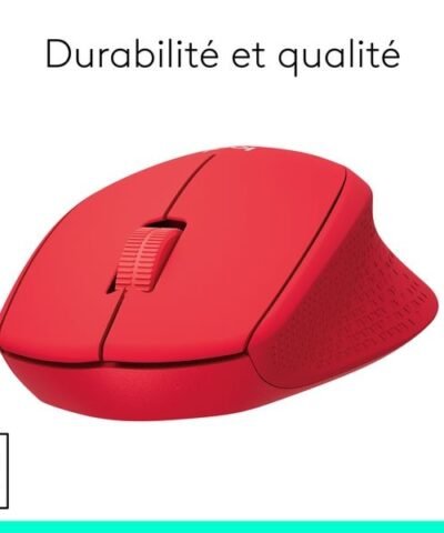 Logitech Souris M330 Silent Plus rouge 5