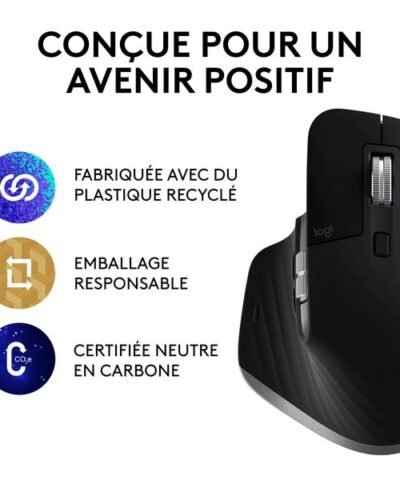 Logitech Souris MX Master 3S for Mac space grey 5