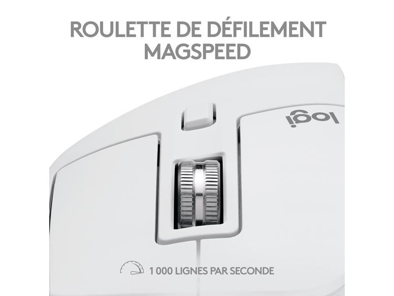 Logitech Souris MX Master 3S for Mac pale grey 4