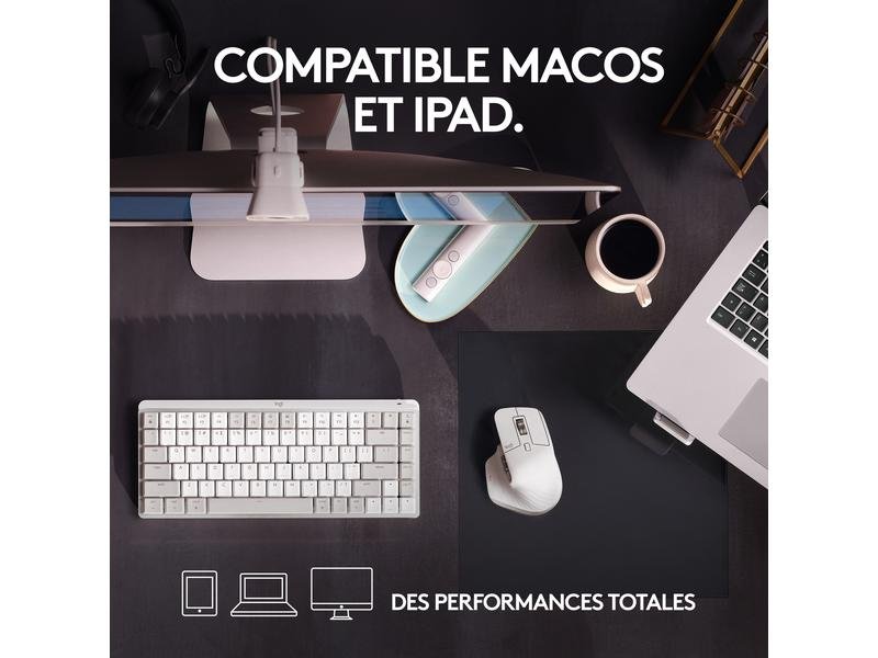 Logitech Souris MX Master 3S for Mac pale grey 1
