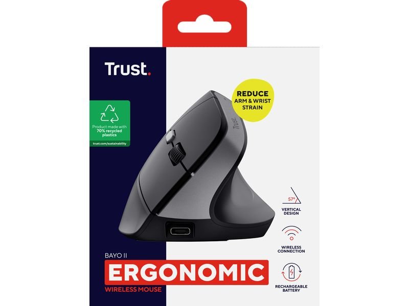 Trust Souris Bayo II Noir 8