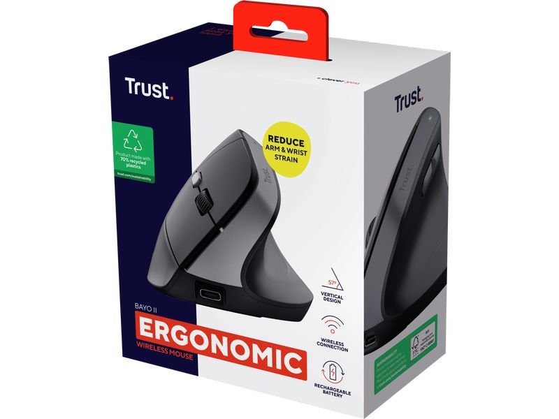 Trust Souris Bayo II Noir 7