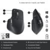Logitech Maus MX Master 3S Graphite 7