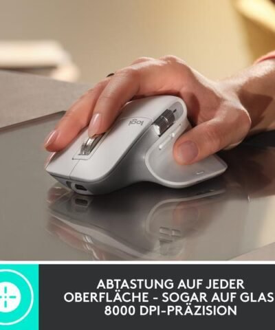 Logitech Maus MX Master 3S Pale Grey 2