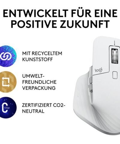 Logitech Maus MX Master 3S Pale Grey 6