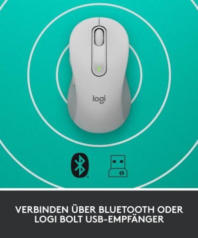 Logitech Maus Signature M650 Weiss 6